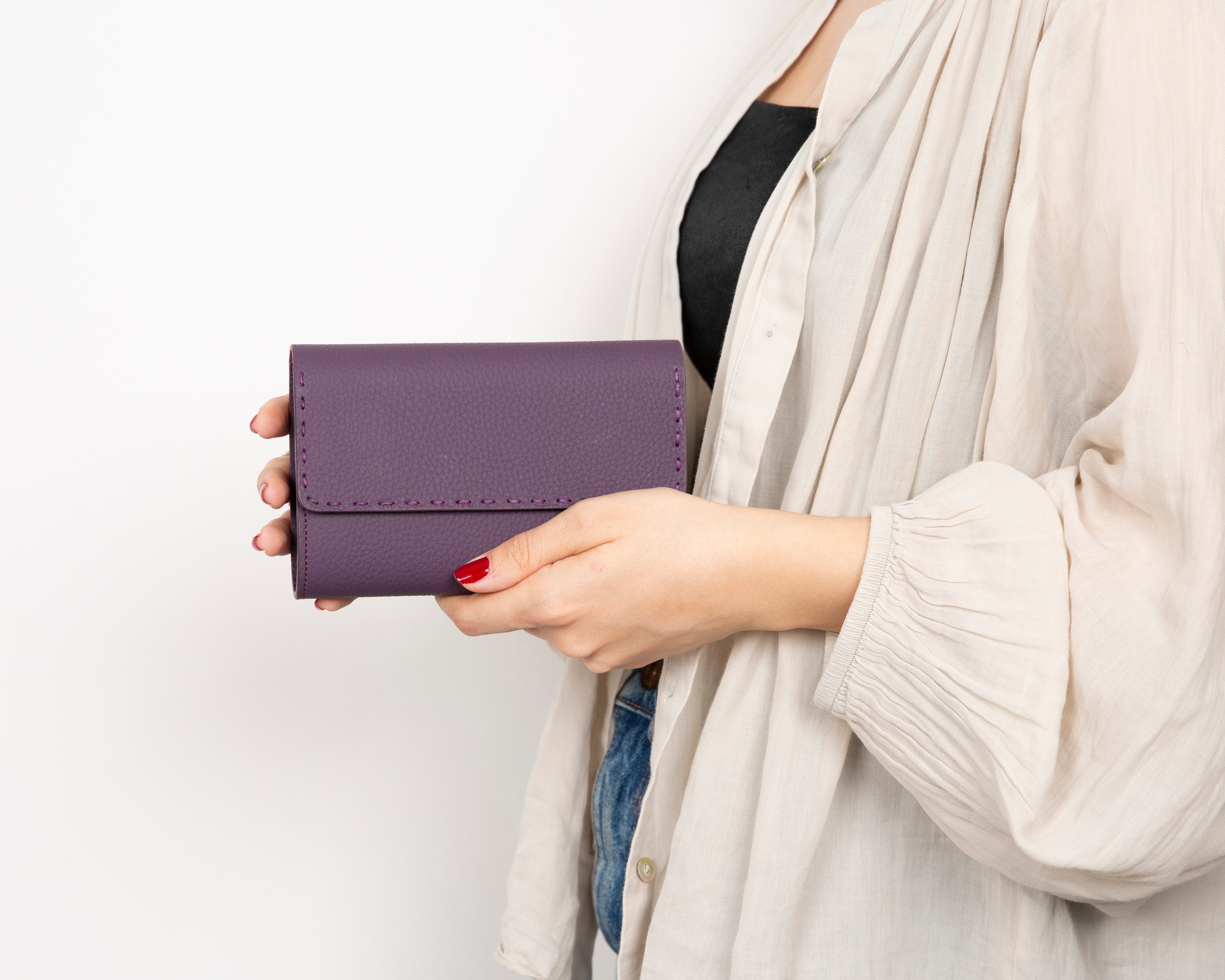 Leather Women's Wallet - Linea