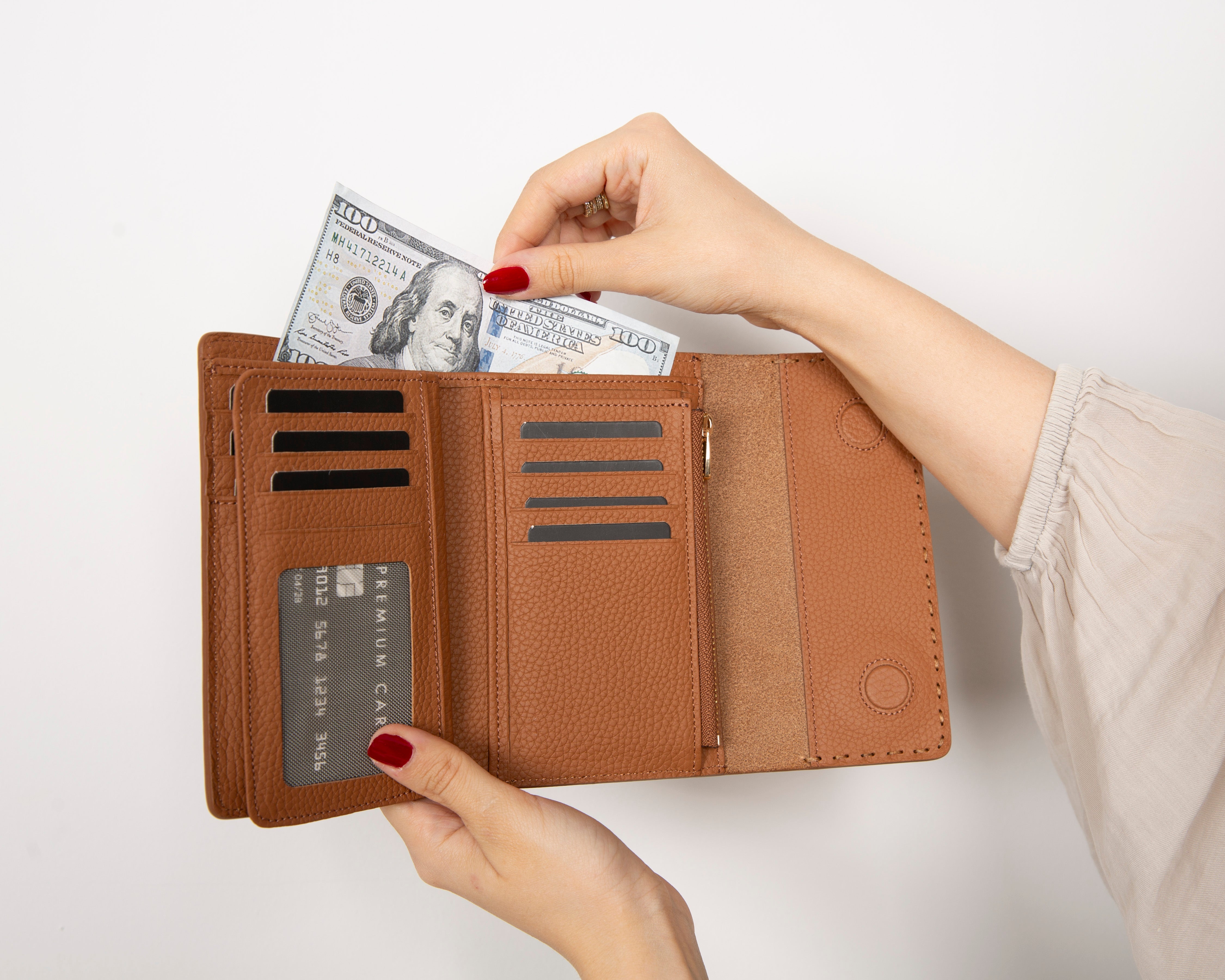 Leather Women's Wallet - Linea