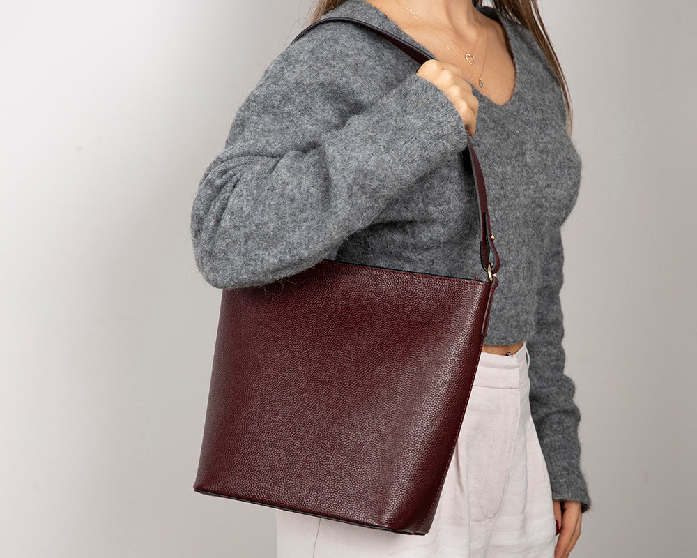 Women's Leather Bag - Elena