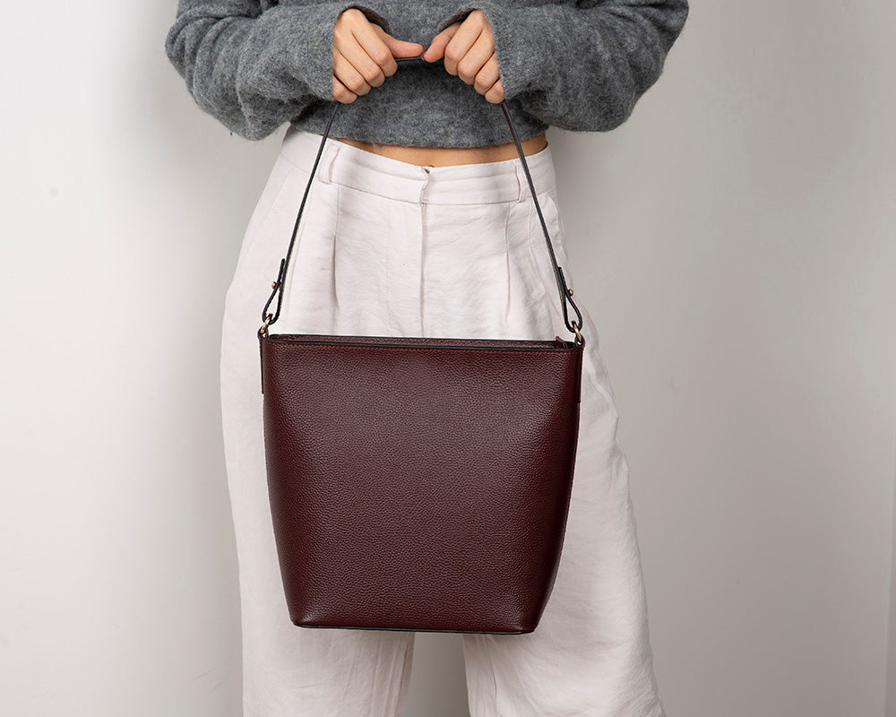 Women's Leather Bag - Elena