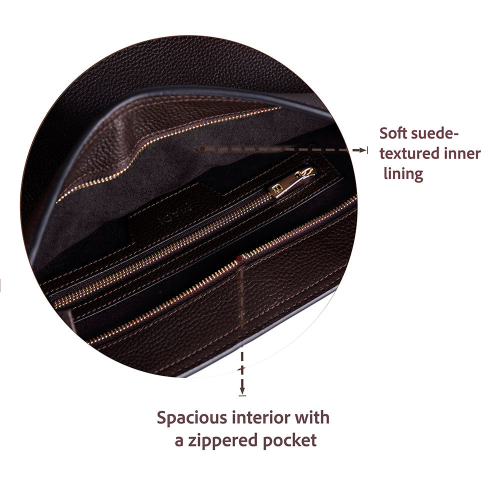 Women's Leather Bag - Elena