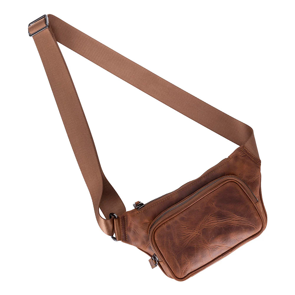 Genuine Leather Waist Bag - Apex