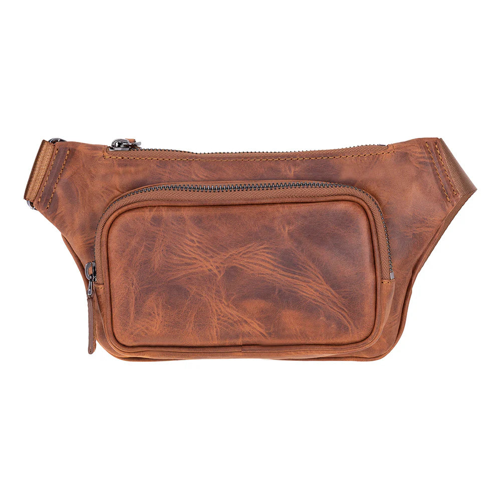 Genuine Leather Waist Bag - Apex