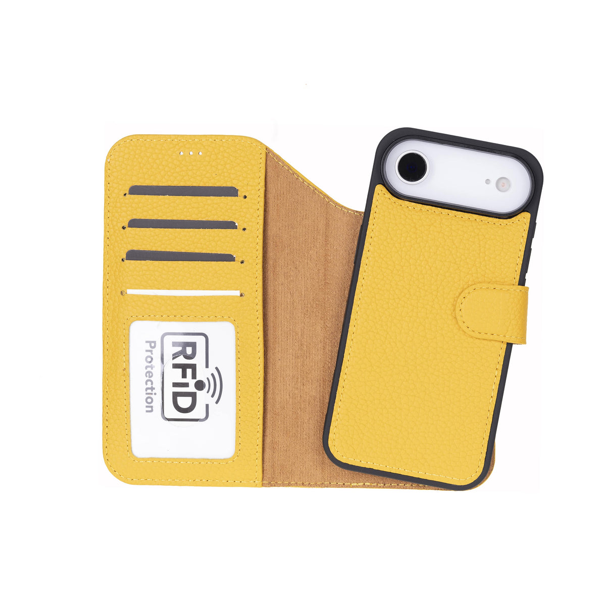 iPhone 17 Air Leather Detachable Wallet Case - Magic Wallet