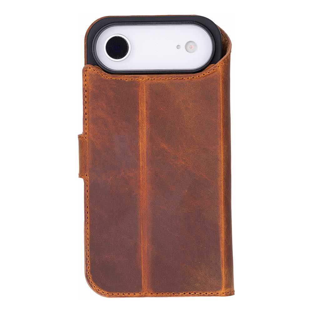 iPhone 17 Air Leather Detachable Wallet Case - Magic Wallet