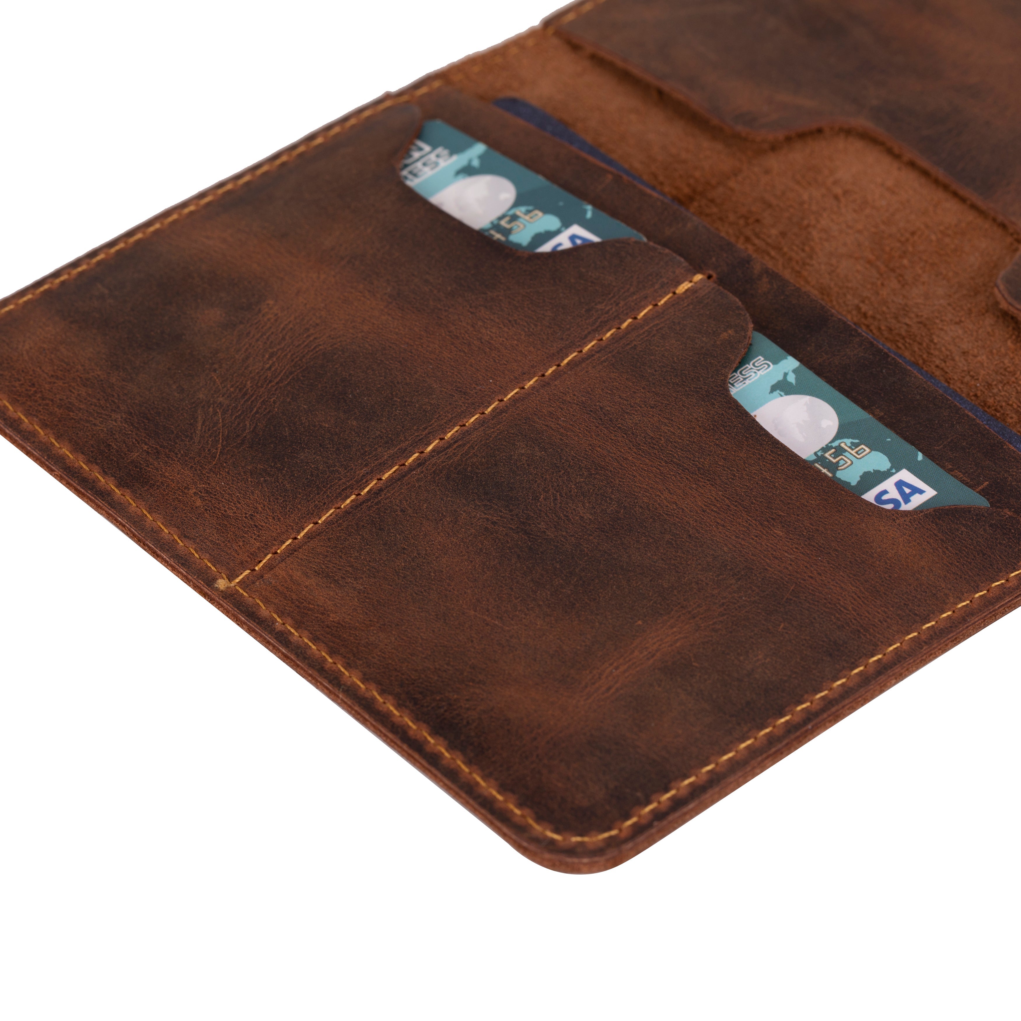 Leather Passport Wallet - Viaggio