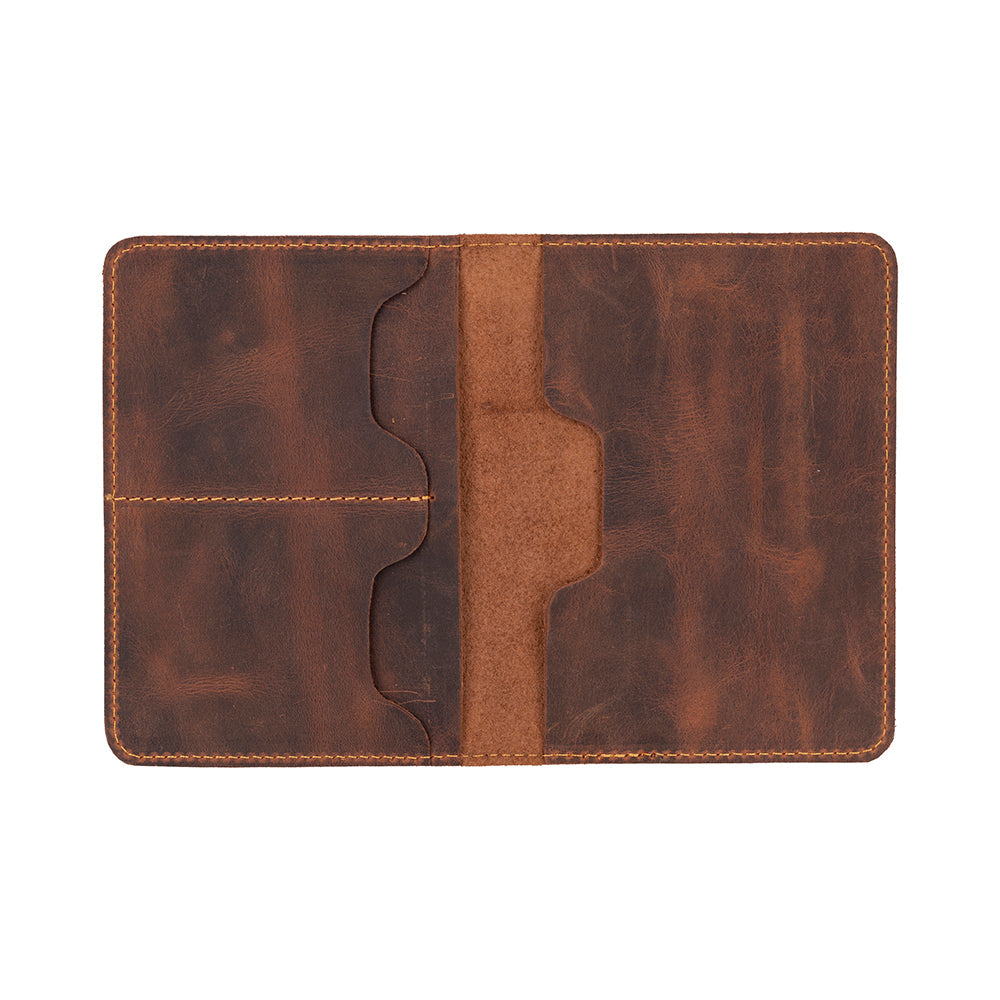 Leather Passport Wallet - Viaggio