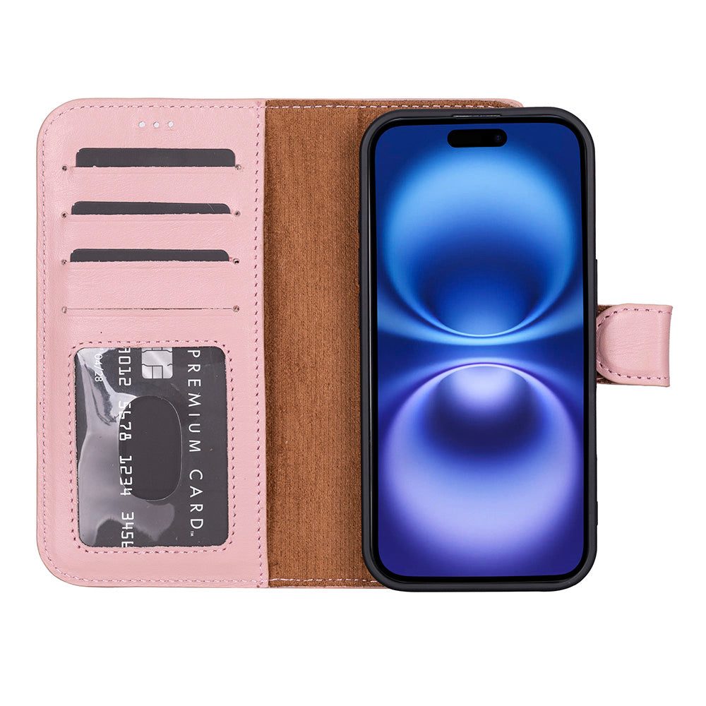 iPhone 17 Leather Detachable Wallet Case - Magic Wallet