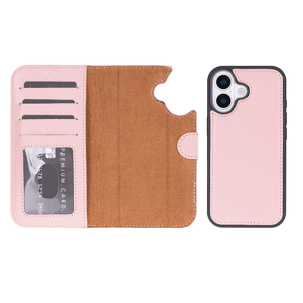iPhone 17 Leather Detachable Wallet Case - Magic Wallet