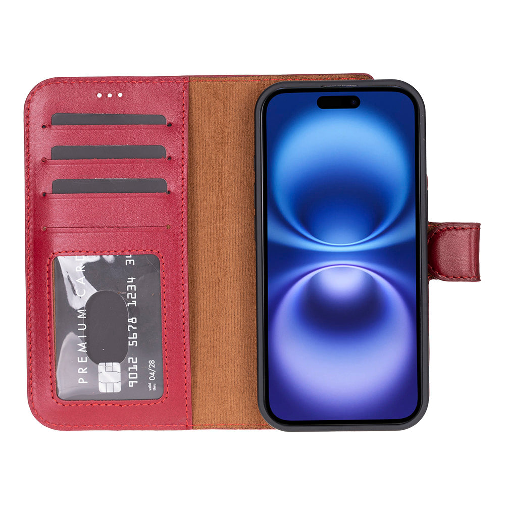 iPhone 17 Leather Detachable Wallet Case - Magic Wallet