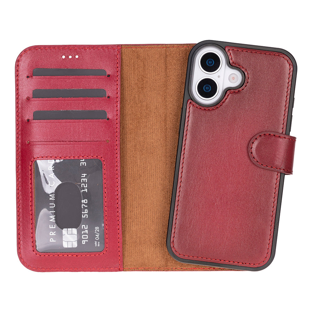 iPhone 17 Leather Detachable Wallet Case - Magic Wallet