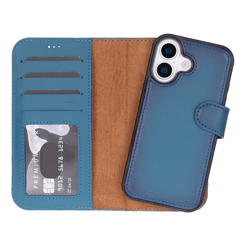 iPhone 17 Leather Detachable Wallet Case - Magic Wallet