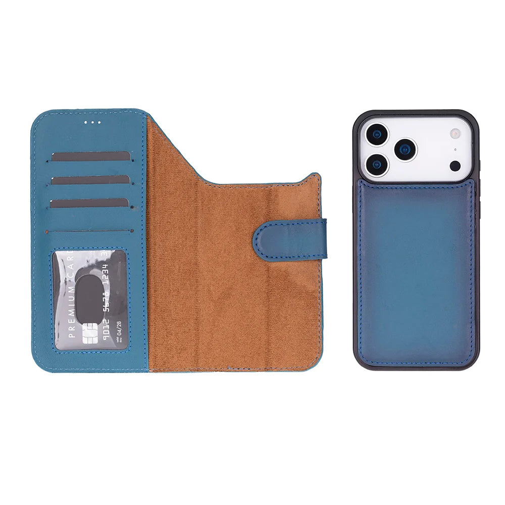iPhone 18 Pro Max Leather Detachable Wallet Case - Magic