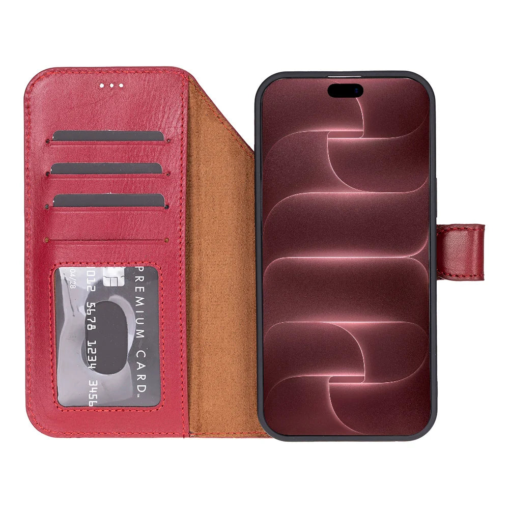 iPhone 18 Pro Max Leather Detachable Wallet Case - Magic