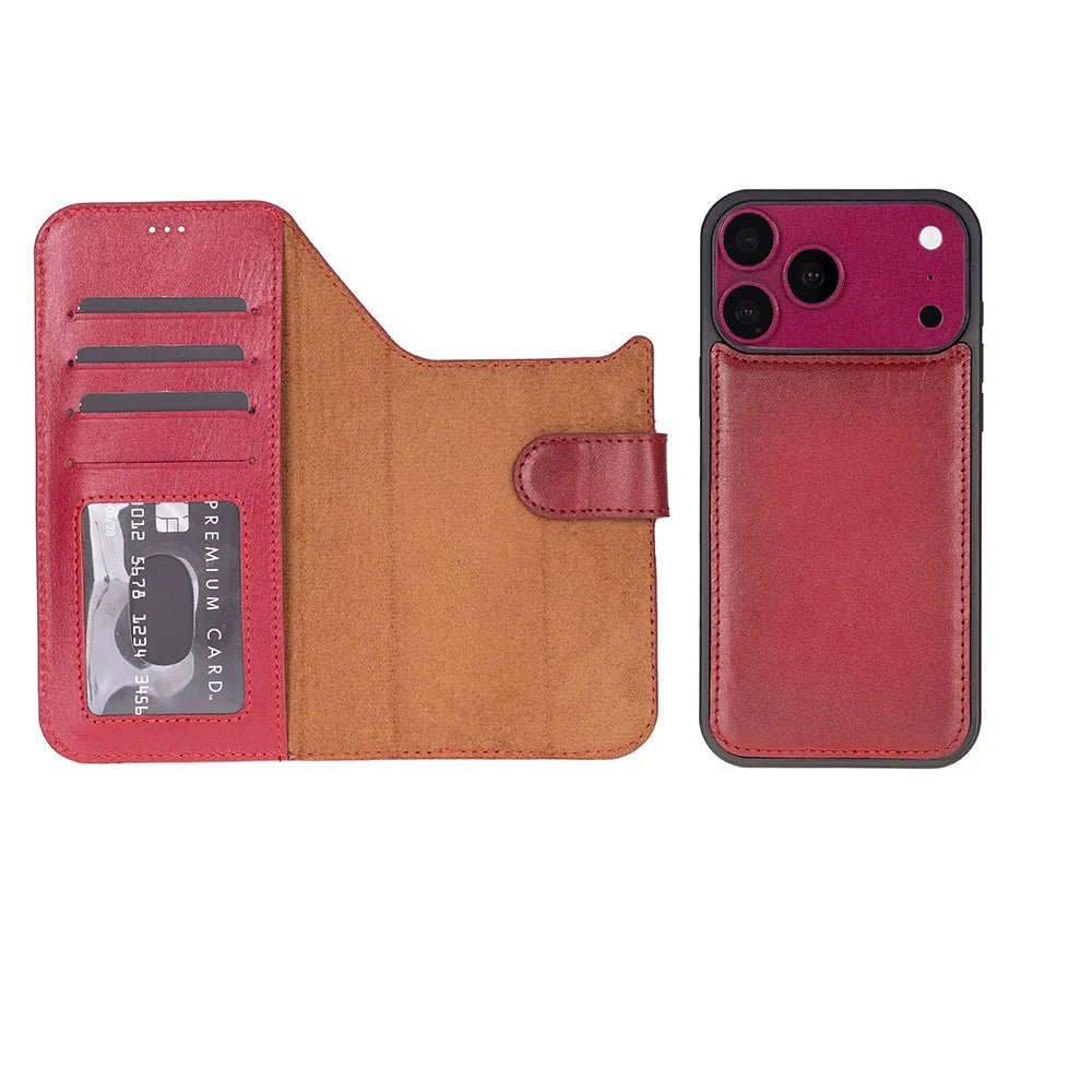 iPhone 18 Pro Leather Detachable Wallet Case - Magic