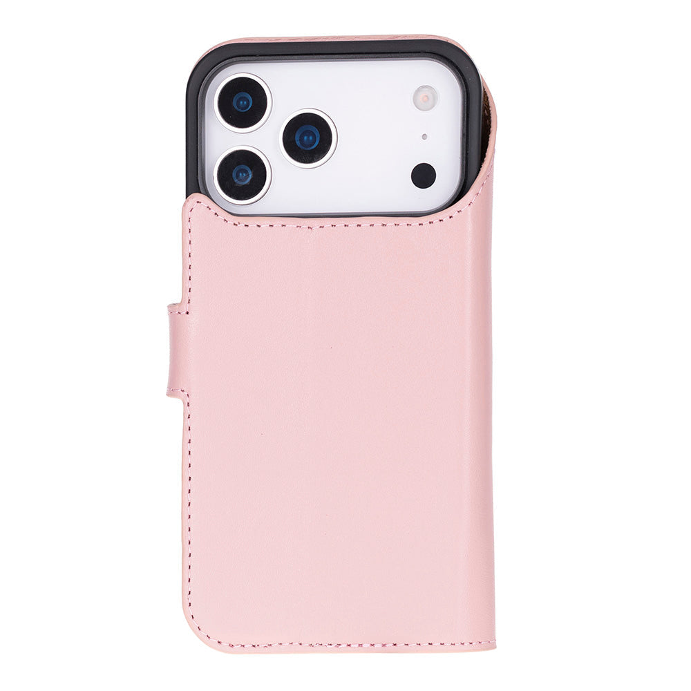 iPhone 17 Pro Leather Detachable Wallet Case - Magic Wallet