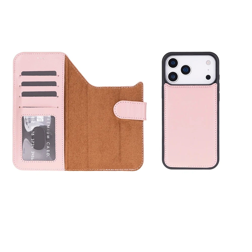 iPhone 18 Pro Max Leather Detachable Wallet Case - Magic