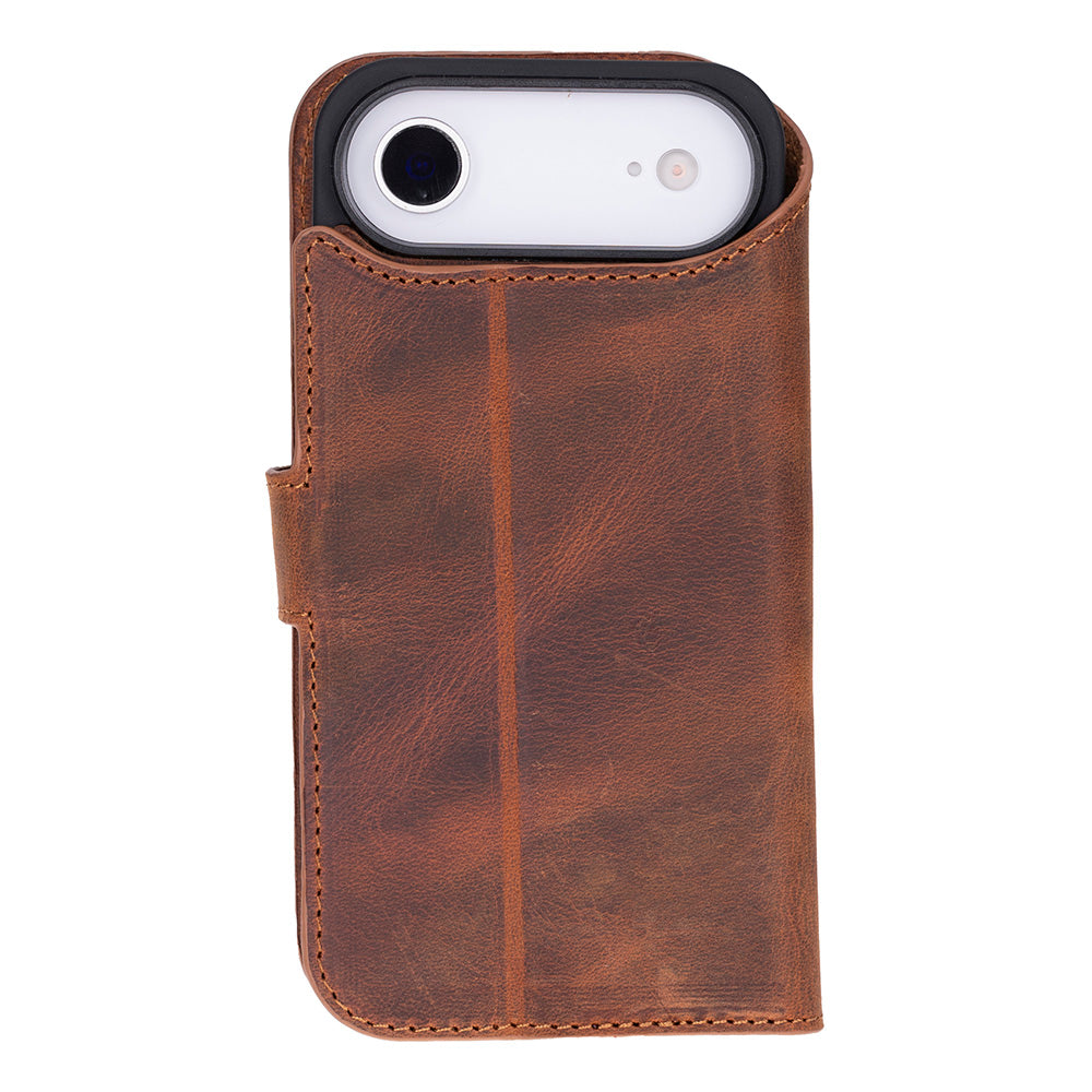 iPhone 17 Air Leather Detachable Wallet Case - Magic Wallet