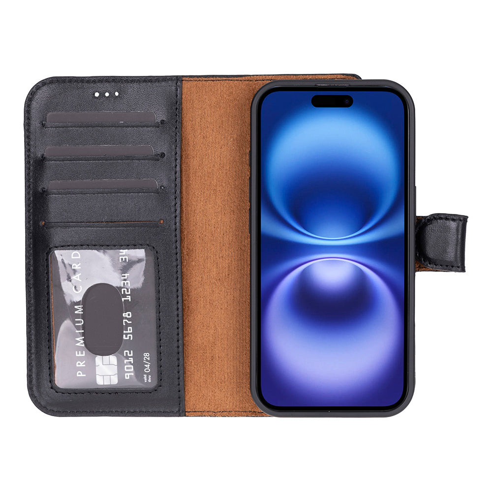 iPhone 17 Leather Detachable Wallet Case - Magic Wallet