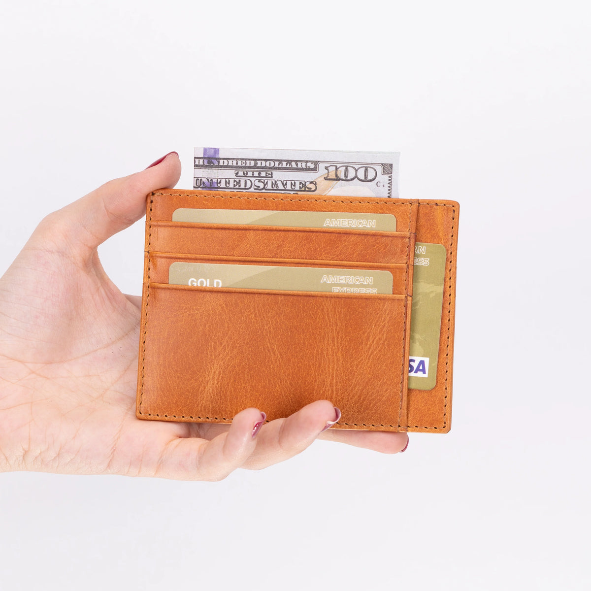 Card Holder Leather - BLW18