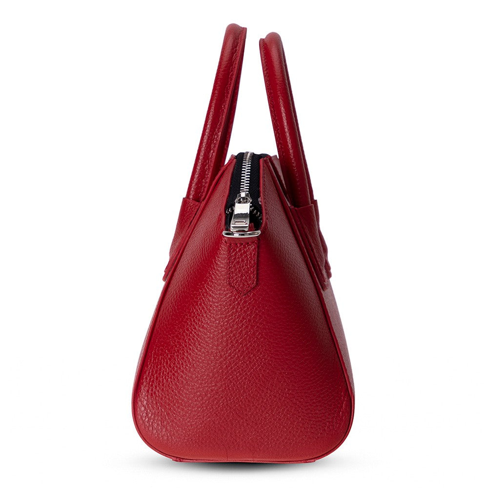 Leather Women's Bag, Small - Lorenza