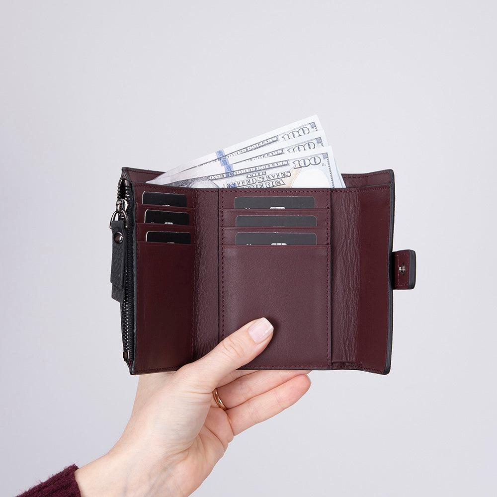 Leather Women's Wallet - Elba