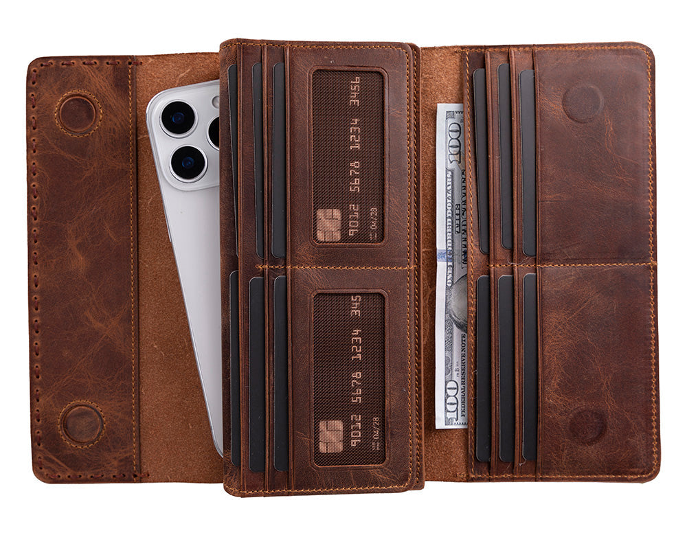 Leather Women's Wallet - Noble