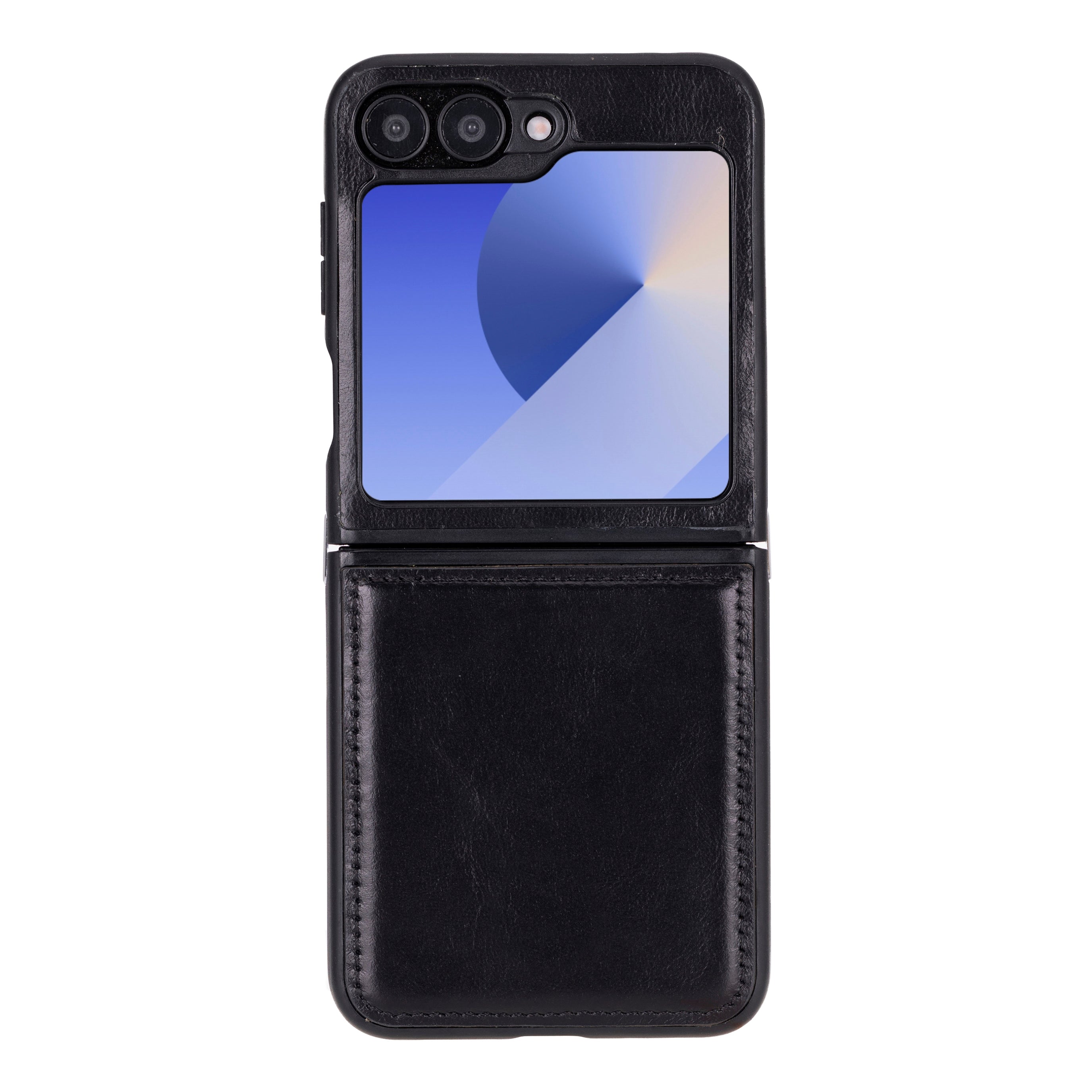 Étui en cuir pour Samsung Z Flip 6 - Housse flexible