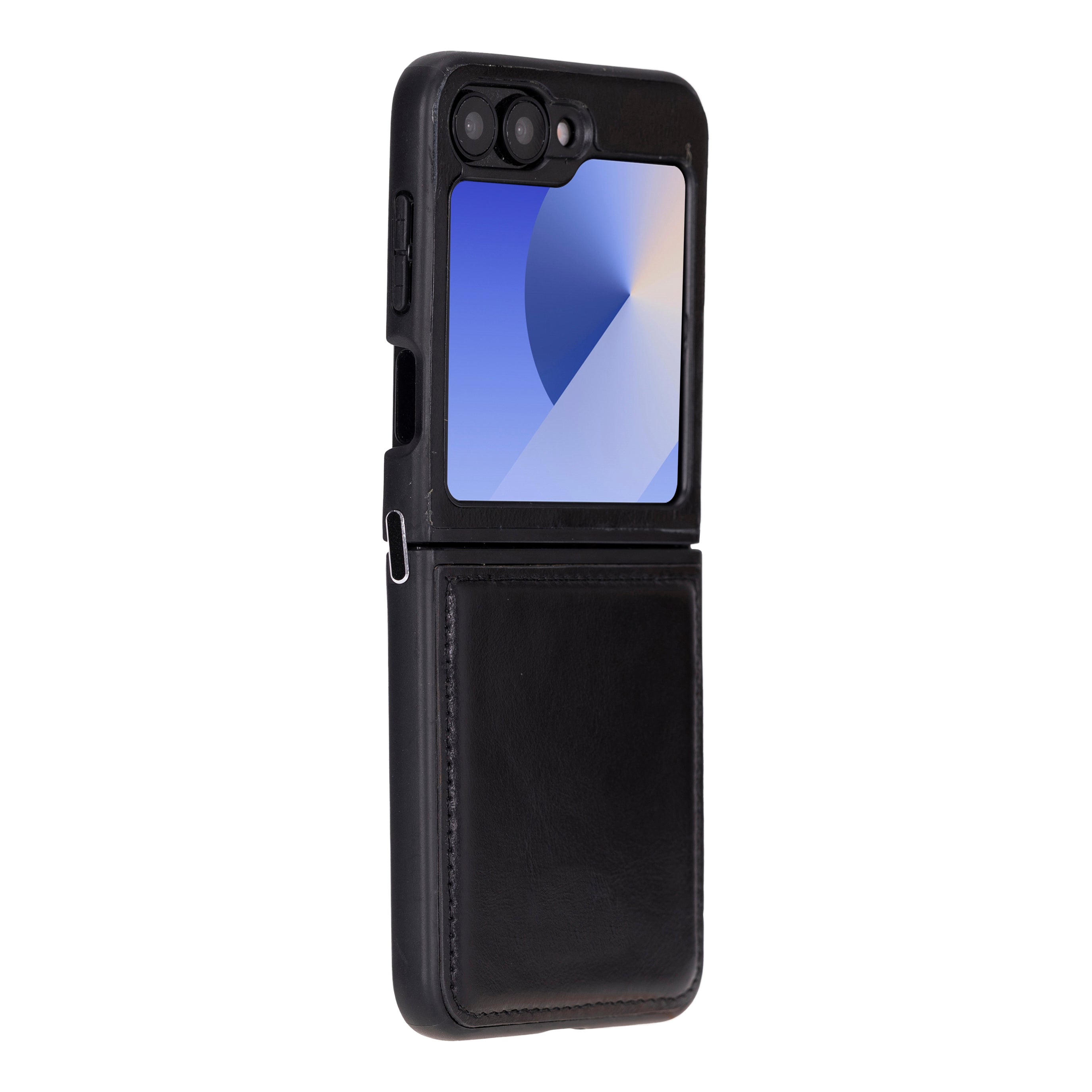 Étui en cuir pour Samsung Z Flip 6 - Housse flexible