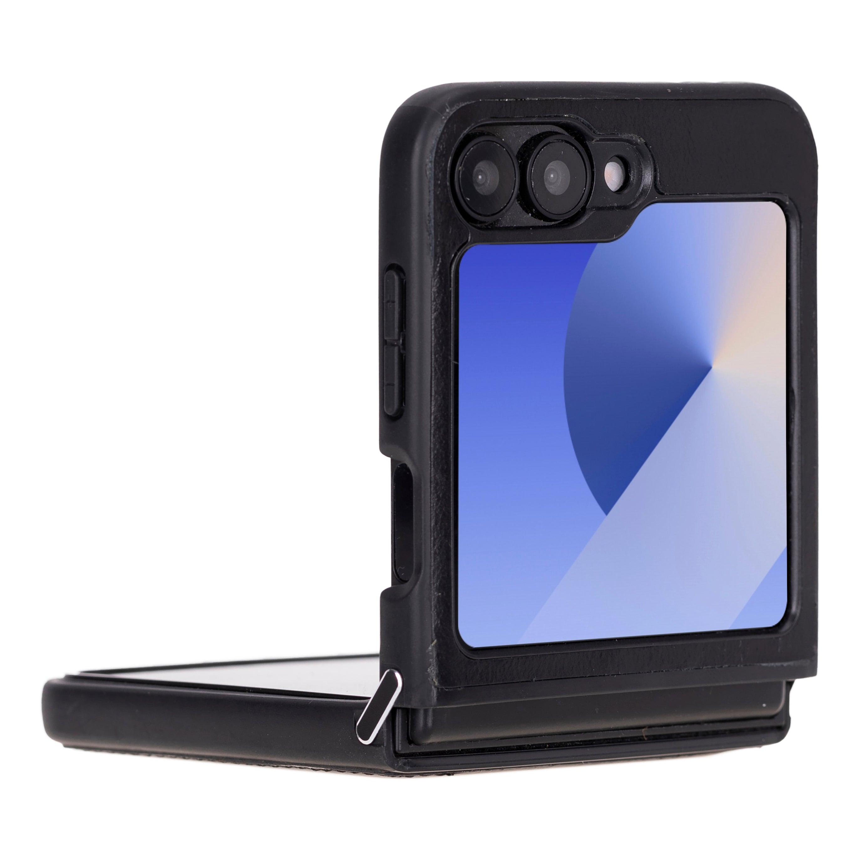 Étui en cuir pour Samsung Z Flip 6 - Housse flexible