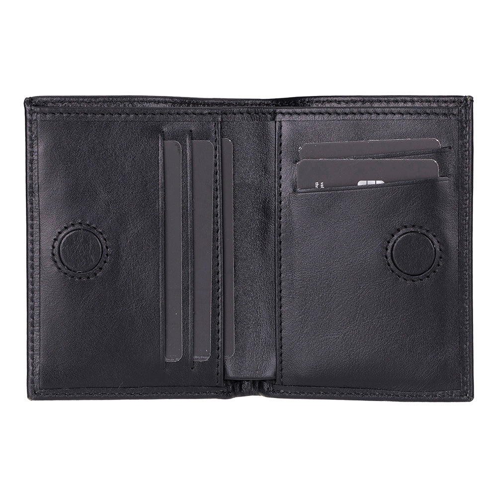 Leather Men's Wallet - Nigra