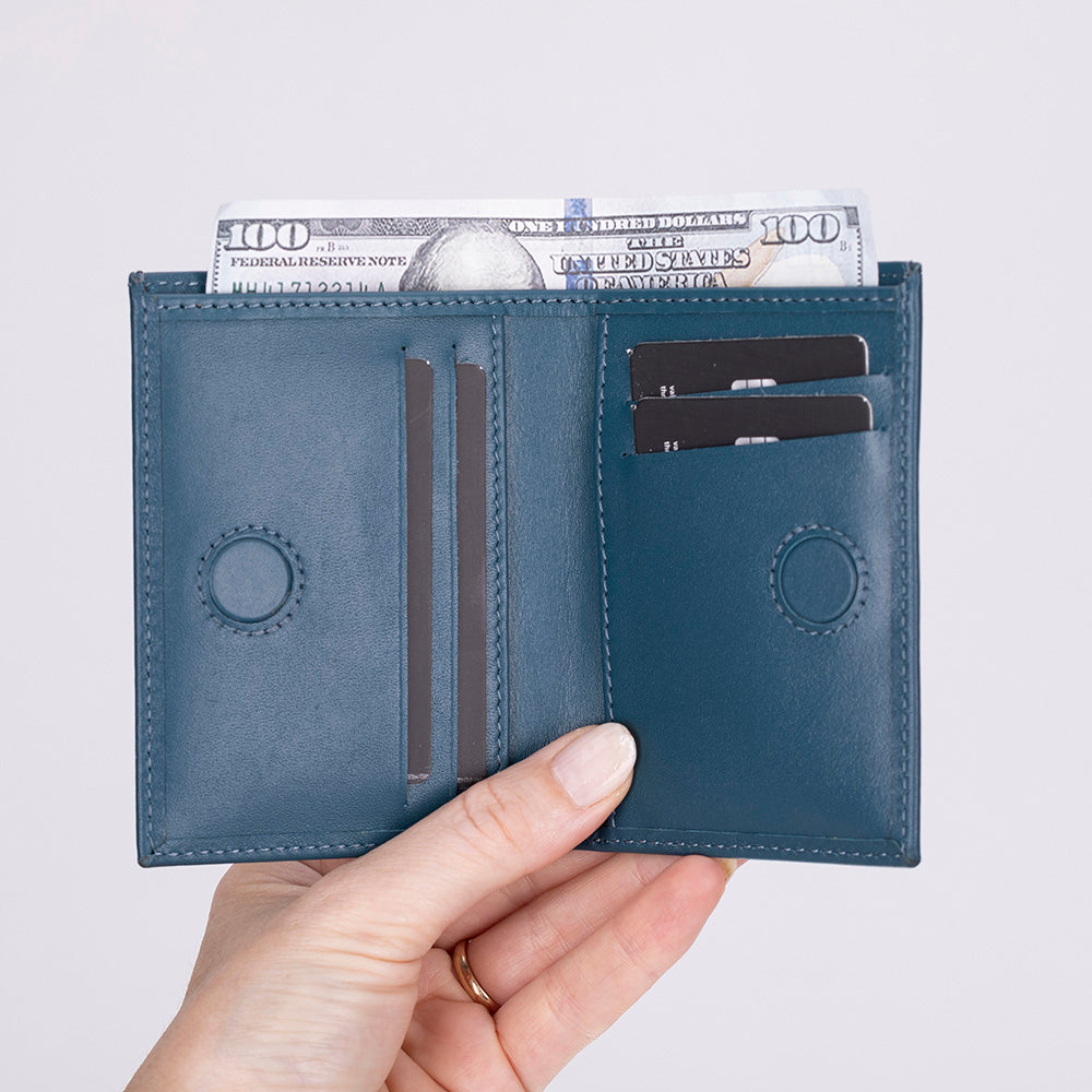 Leather Men's Wallet - Nigra