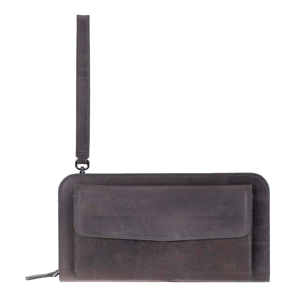 Leather Clutch Handbag - Novarco