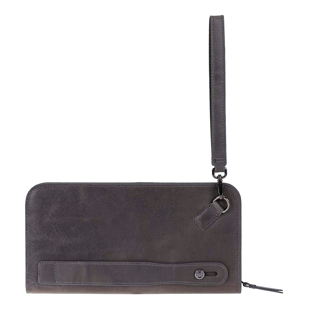 Leather Clutch Handbag - Novarco