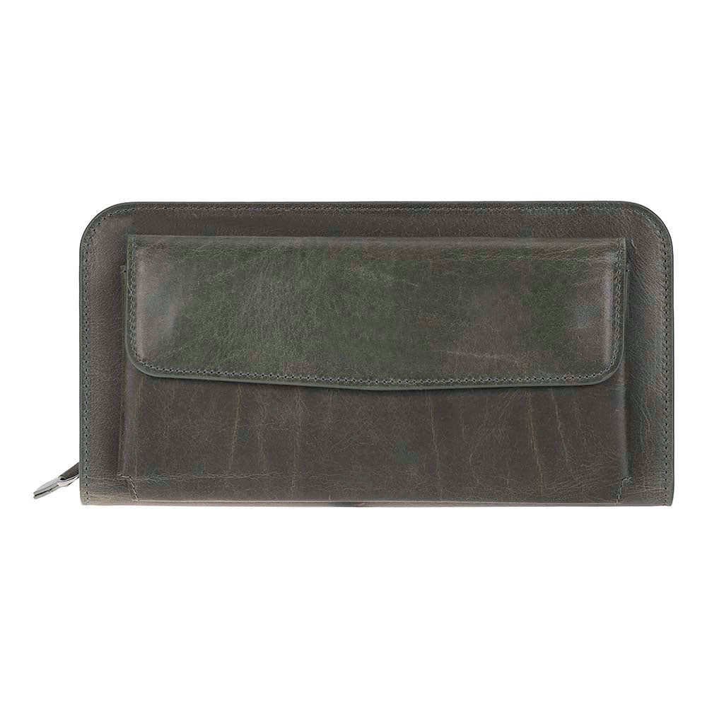 Leather Clutch Handbag - Novarco