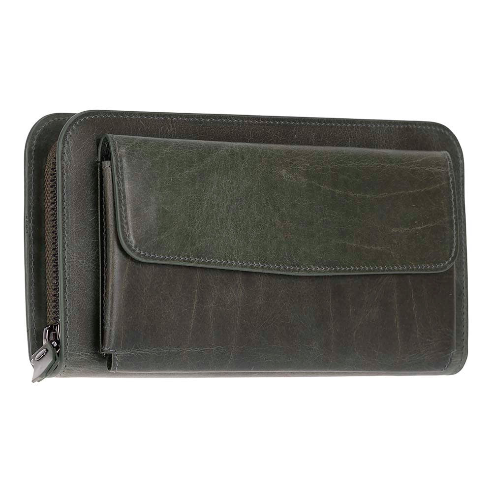 Leather Clutch Handbag - Novarco
