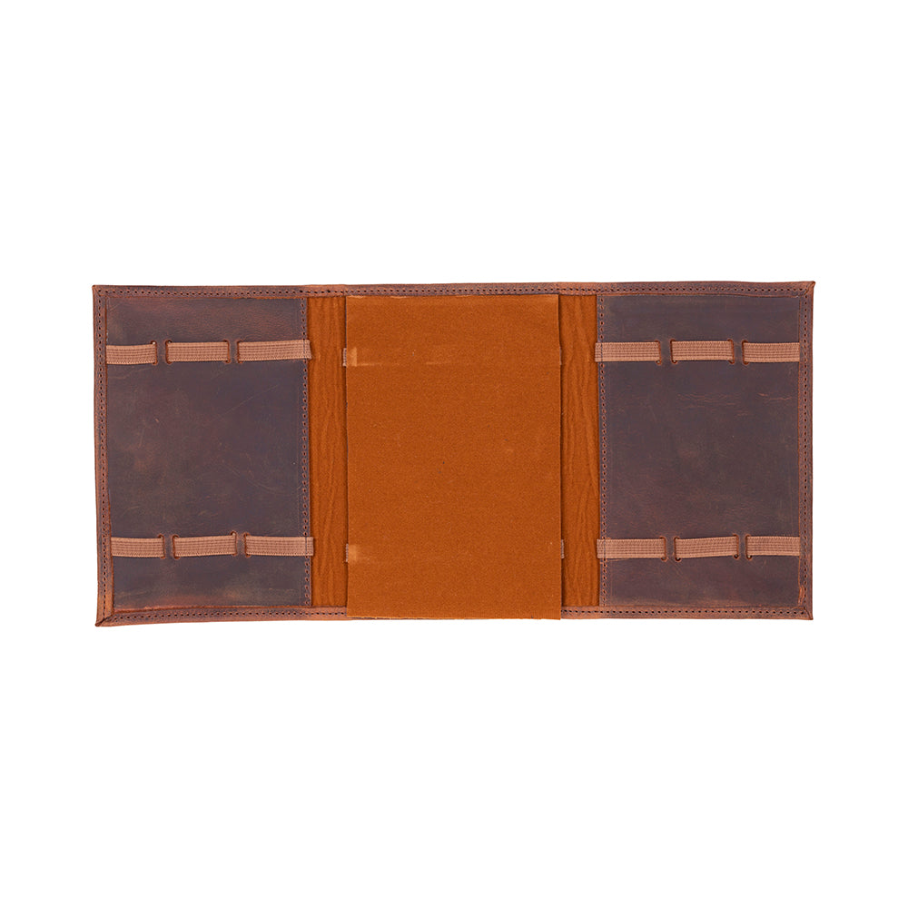Watch Band Leather Organizer - Triple