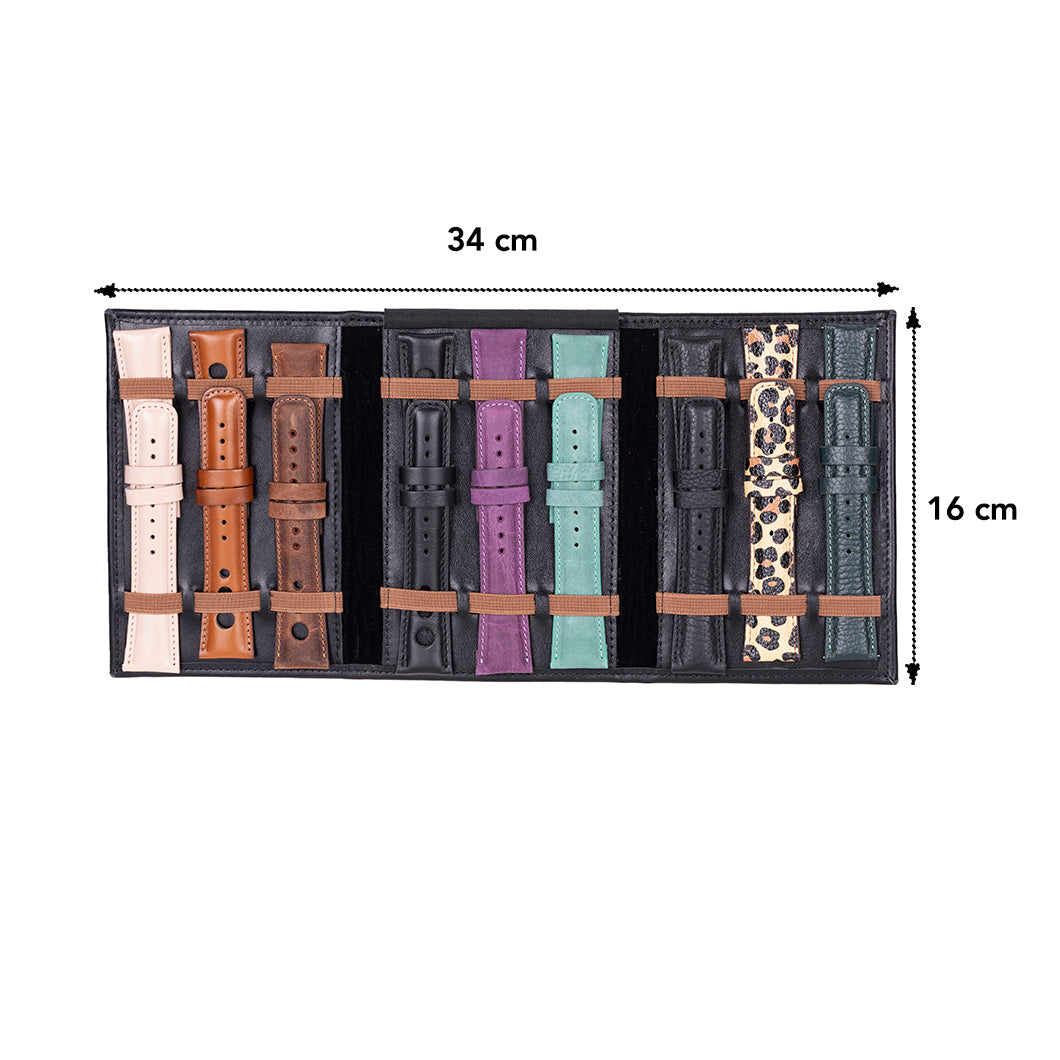 Watch Band Leather Organizer - Triple
