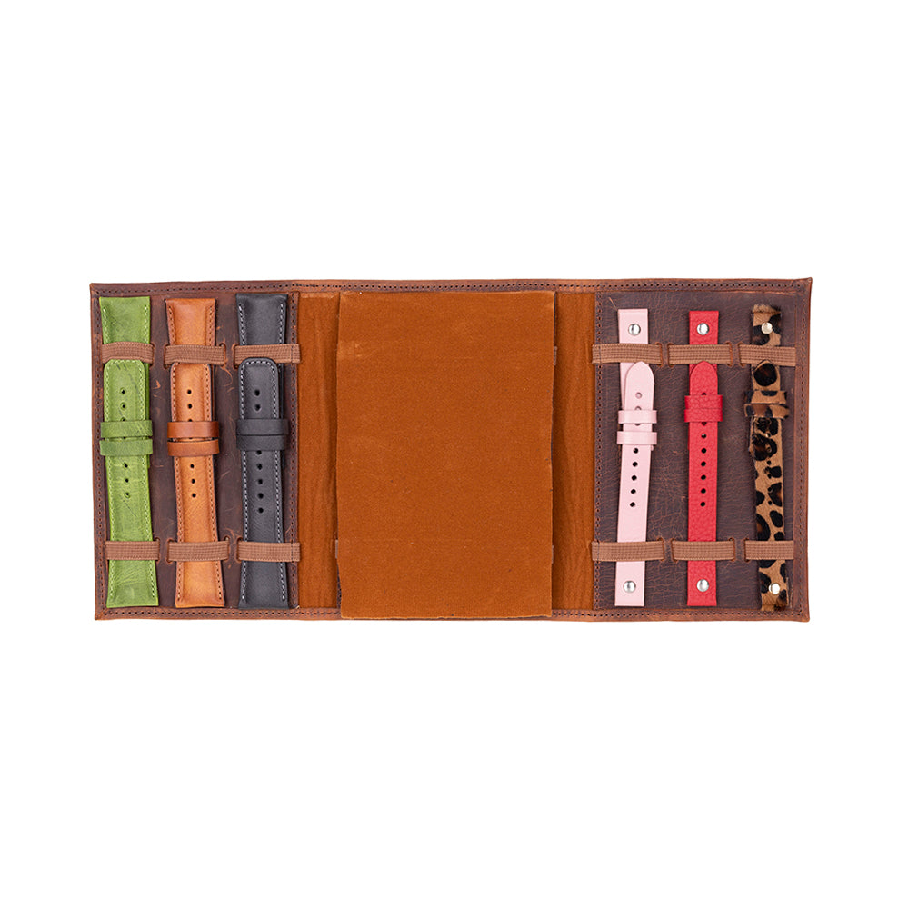 Watch Band Leather Organizer - Triple