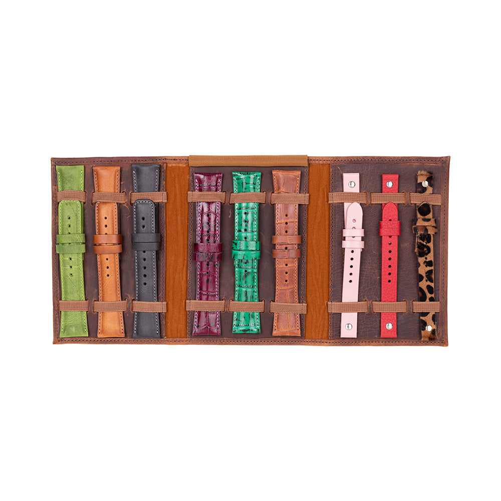Watch Band Leather Organizer - Triple