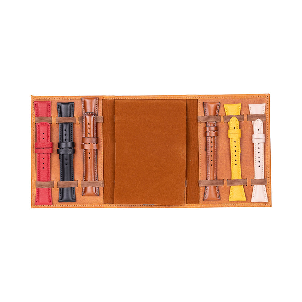 Watch Band Leather Organizer - Triple