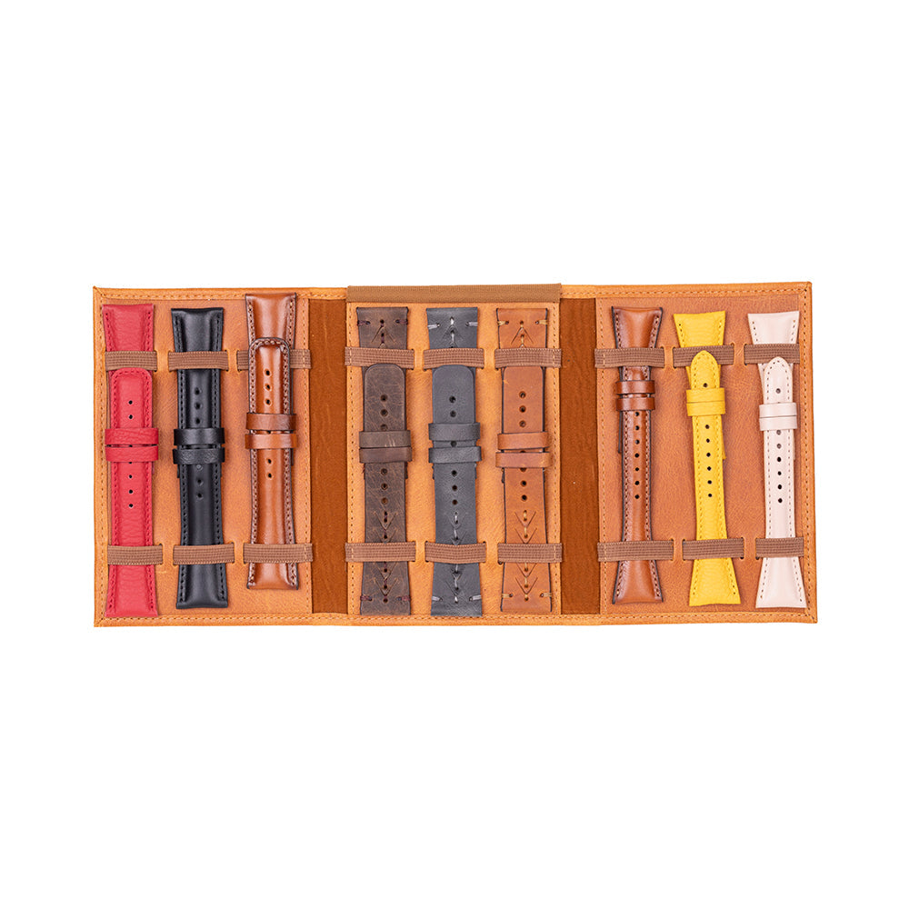Watch Band Leather Organizer - Triple