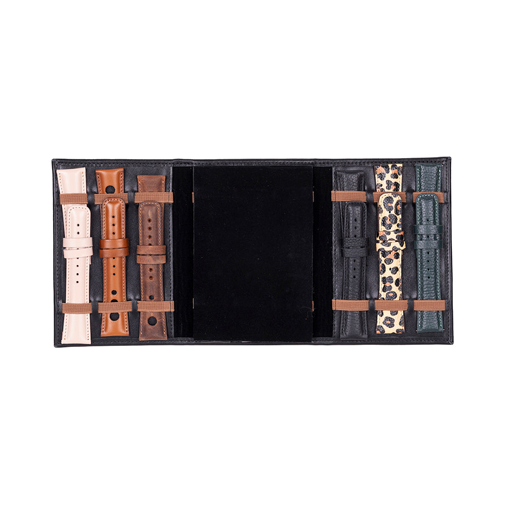 Watch Band Leather Organizer - Triple
