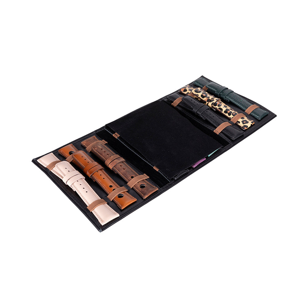 Watch Band Leather Organizer - Triple