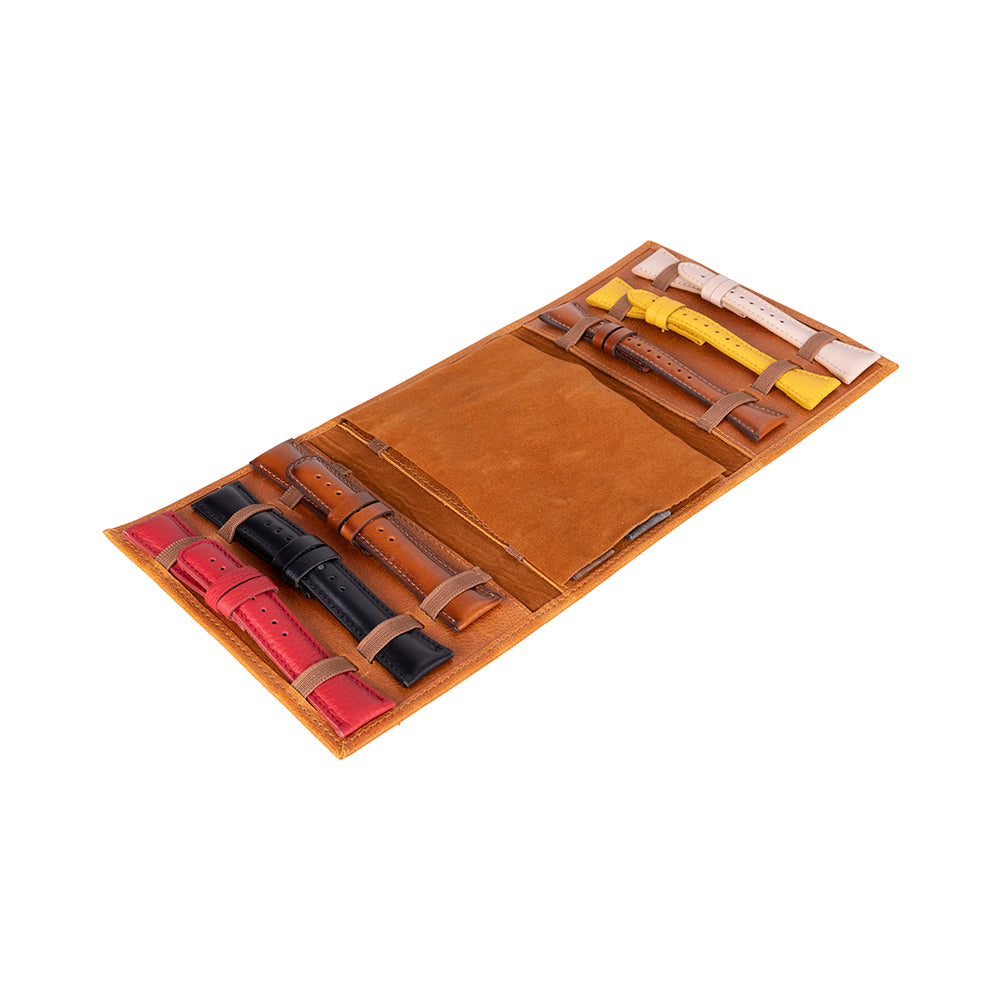 Watch Band Leather Organizer - Triple
