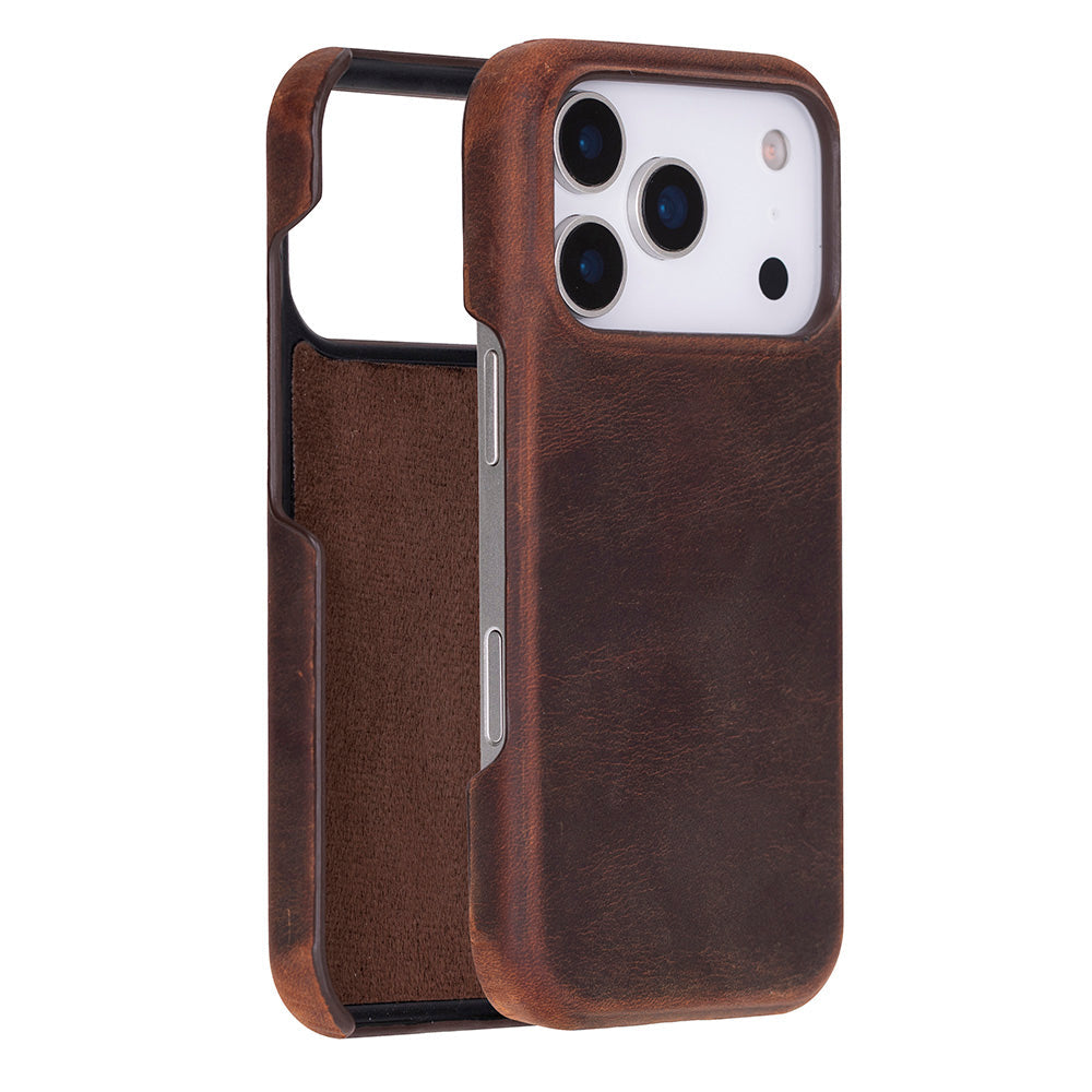 Leather iPhone 17 Pro Case - UJ