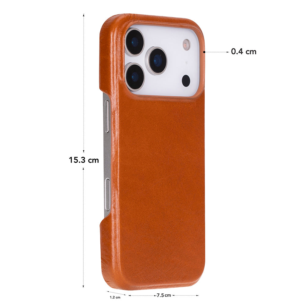 Leather iPhone 17 Pro Case - UJ