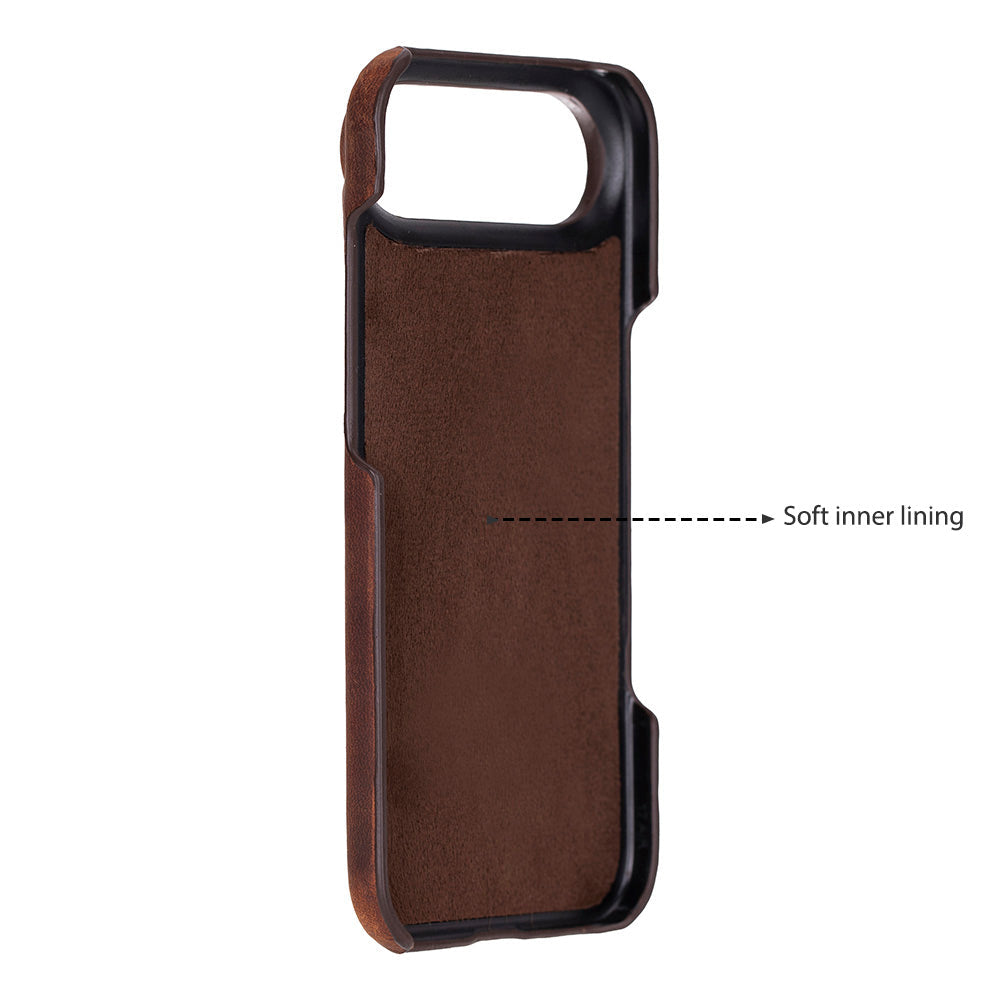 Leather iPhone 17 Air Case - UJ