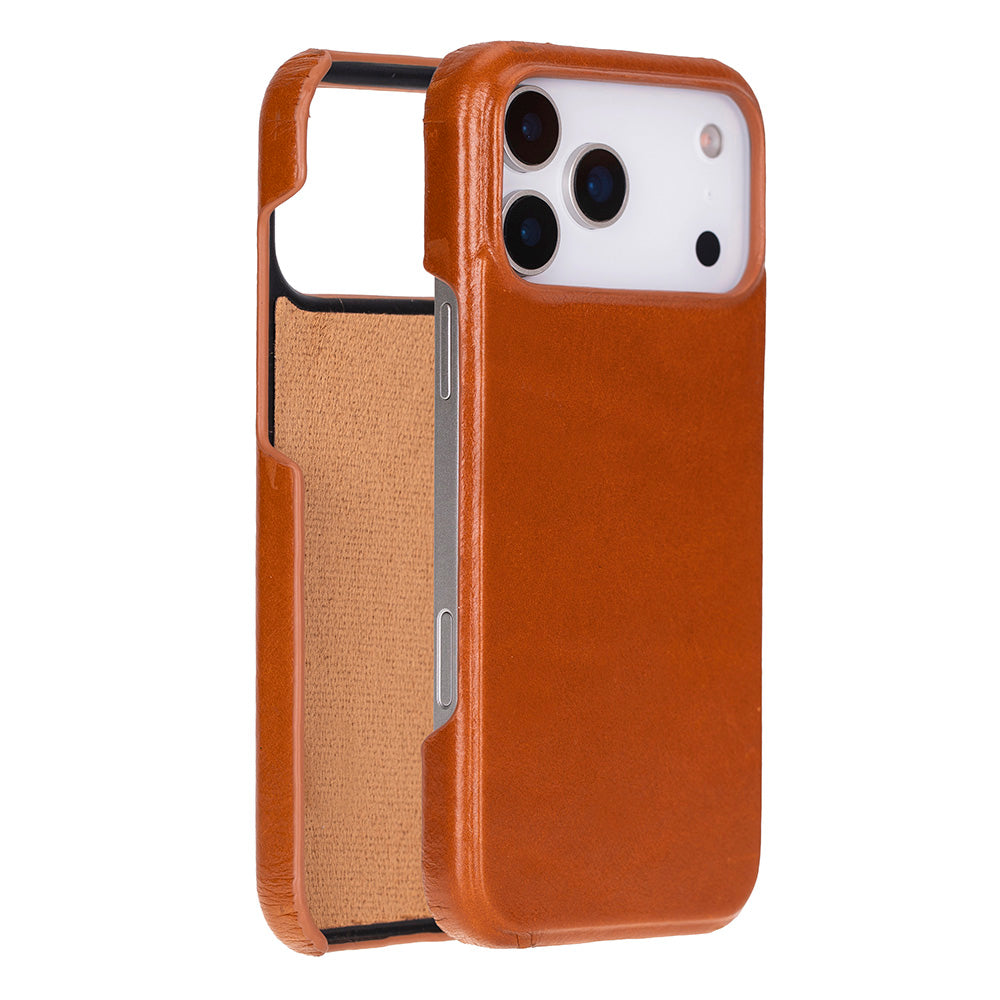 Leather iPhone 17 Pro Max Case - UJ