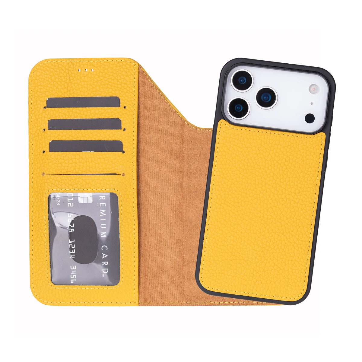 iPhone 18 Pro Leather Detachable Wallet Case - Magic
